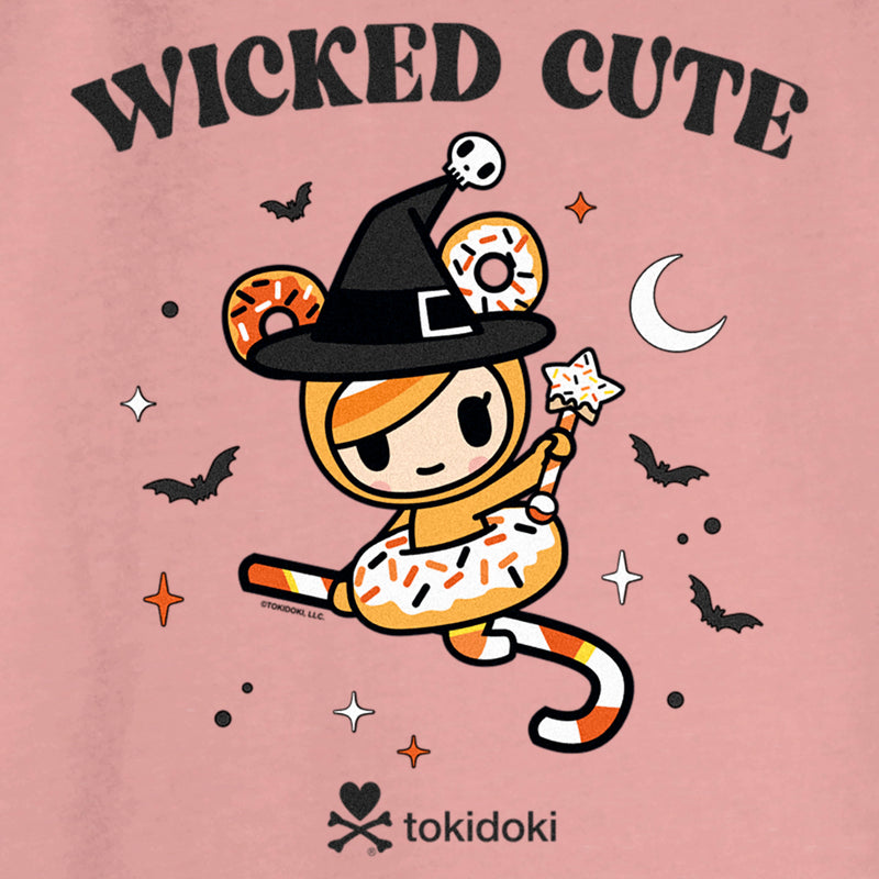 Junior's Tokidoki Wicked Cute Donutella Sweatshirt