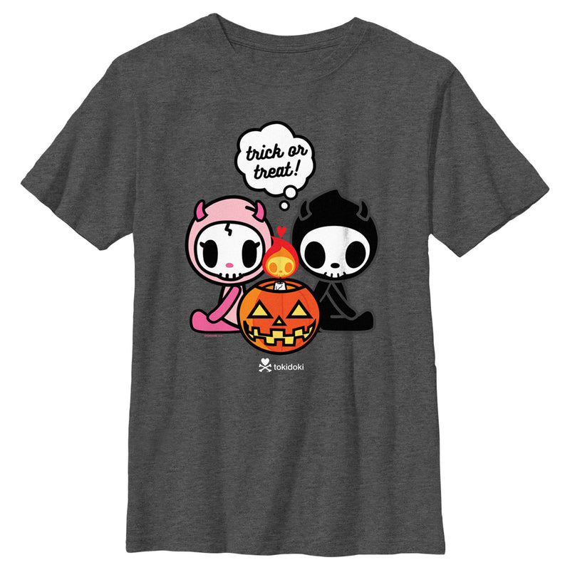 Boy's Tokidoki Halloween Trick or Treat Couple T-Shirt