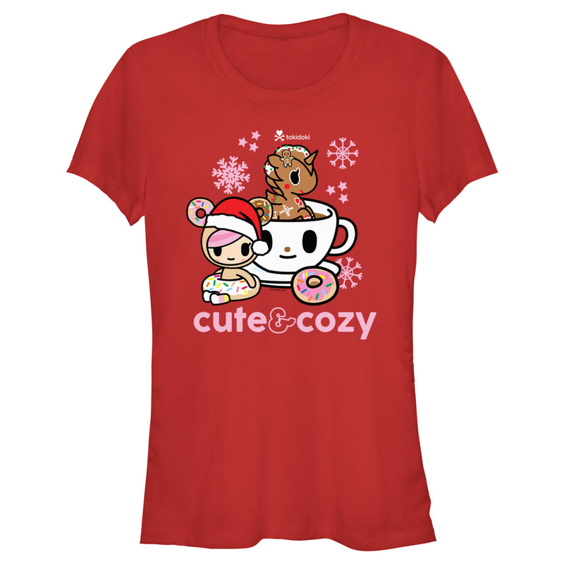 Junior's Tokidoki Cute and Cozy Macchiato T-Shirt