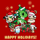 Junior's Tokidoki Happy Holidays Group T-Shirt