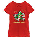 Girl's Tokidoki Happy Holidays Group T-Shirt