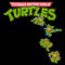 Men's Teenage Mutant Ninja Turtles Jumping Turtles Logo T-Shirt