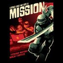 Men's Teenage Mutant Ninja Turtles Looks Like We Got a Mission Poster T-Shirt