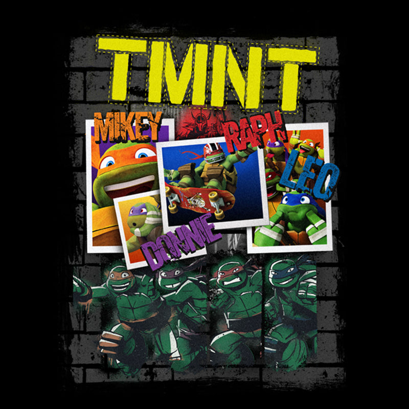 Men's Teenage Mutant Ninja Turtles Character Photos T-Shirt