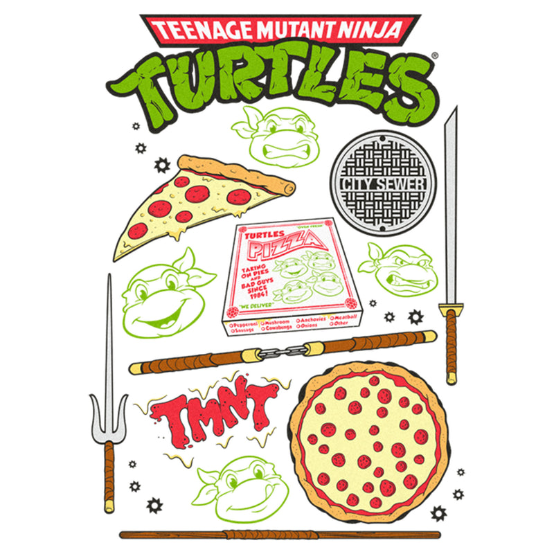 Men's Teenage Mutant Ninja Turtles Favorite Icons T-Shirt