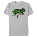 Men's Teenage Mutant Ninja Turtles Cartoon Faces Logo T-Shirt