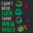 Men's Teenage Mutant Ninja Turtles I Have Ninja Skills T-Shirt