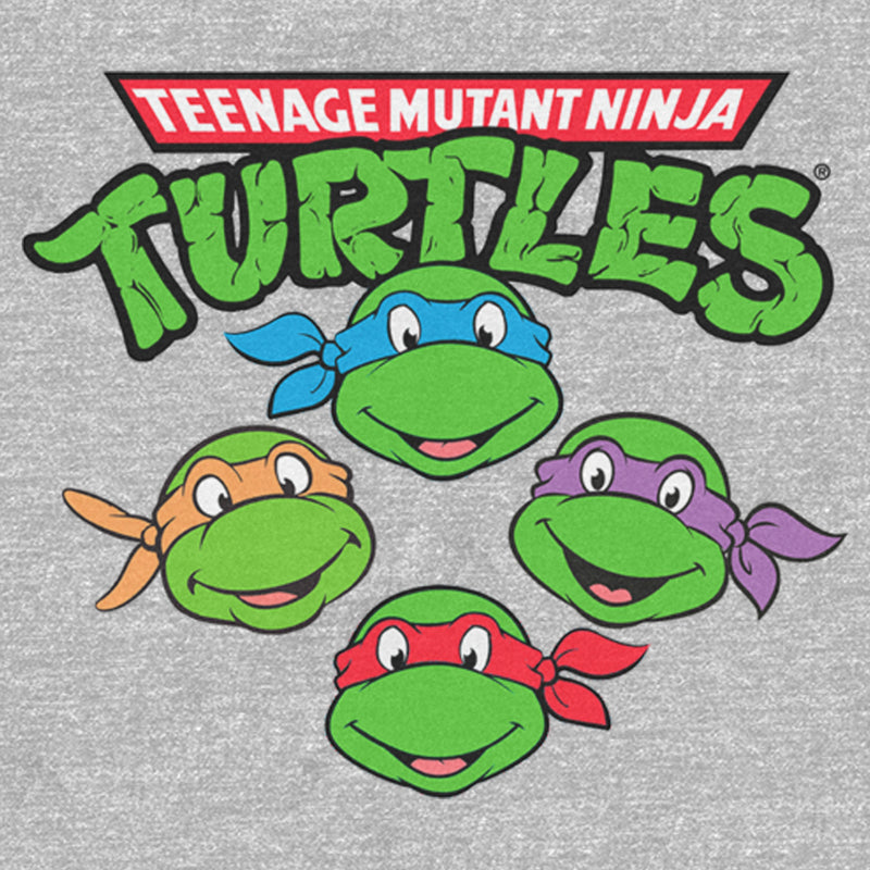 Men's Teenage Mutant Ninja Turtles Character Faces T-Shirt