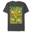 Men's Teenage Mutant Ninja Turtles Groovy Comic Squares T-Shirt