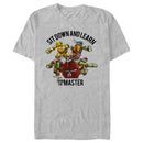 Men's Teenage Mutant Ninja Turtles Sit Down and Learn from Splinter T-Shirt