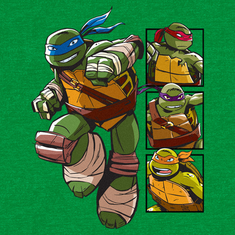 Men's Teenage Mutant Ninja Turtles Sketch Portraits T-Shirt