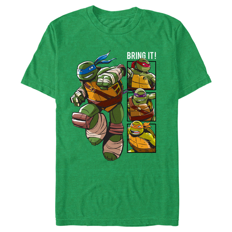 Men's Teenage Mutant Ninja Turtles Bring It Sketch Portraits T-Shirt