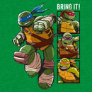 Men's Teenage Mutant Ninja Turtles Bring It Sketch Portraits T-Shirt