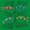 Men's Teenage Mutant Ninja Turtles Distressed Catchphrases T-Shirt