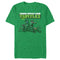 Men's Teenage Mutant Ninja Turtles Fight Scene Logo T-Shirt