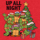 Men's Teenage Mutant Ninja Turtles Christmas Up All Night T-Shirt