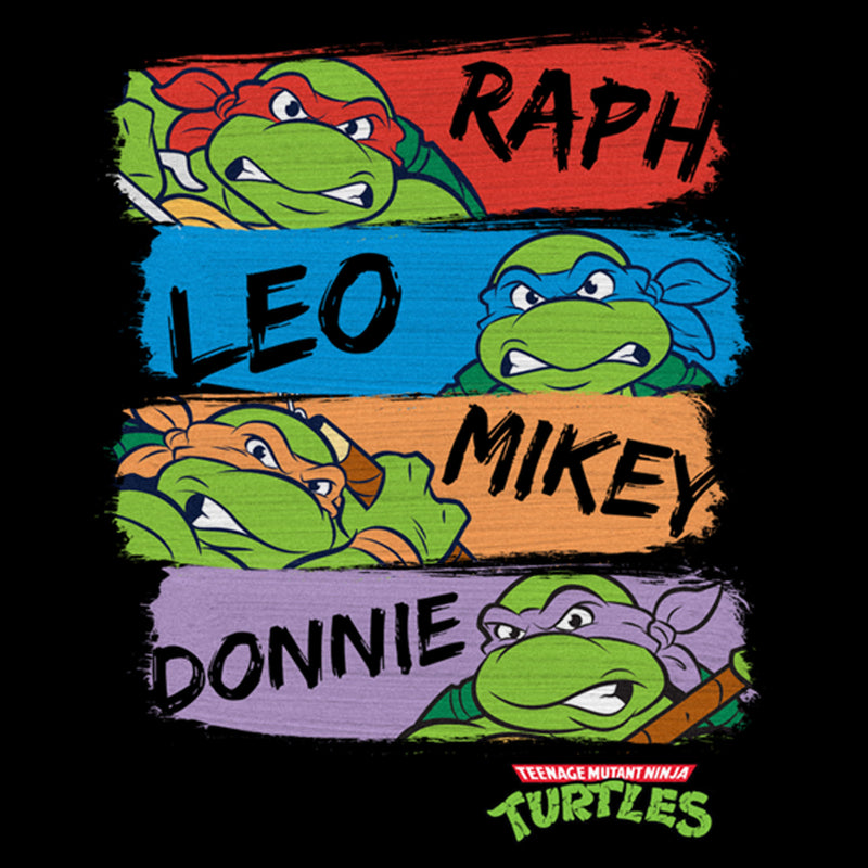 Men's Teenage Mutant Ninja Turtles Artistic Panels T-Shirt