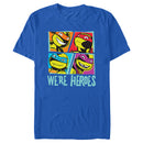 Men's Teenage Mutant Ninja Turtles We're Heroes Pop Art Portraits T-Shirt