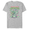 Men's Teenage Mutant Ninja Turtles Watercolor Group Shot T-Shirt