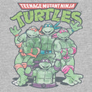 Men's Teenage Mutant Ninja Turtles Watercolor Group Shot T-Shirt