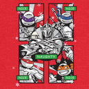 Men's Teenage Mutant Ninja Turtles Comic Book Portraits T-Shirt