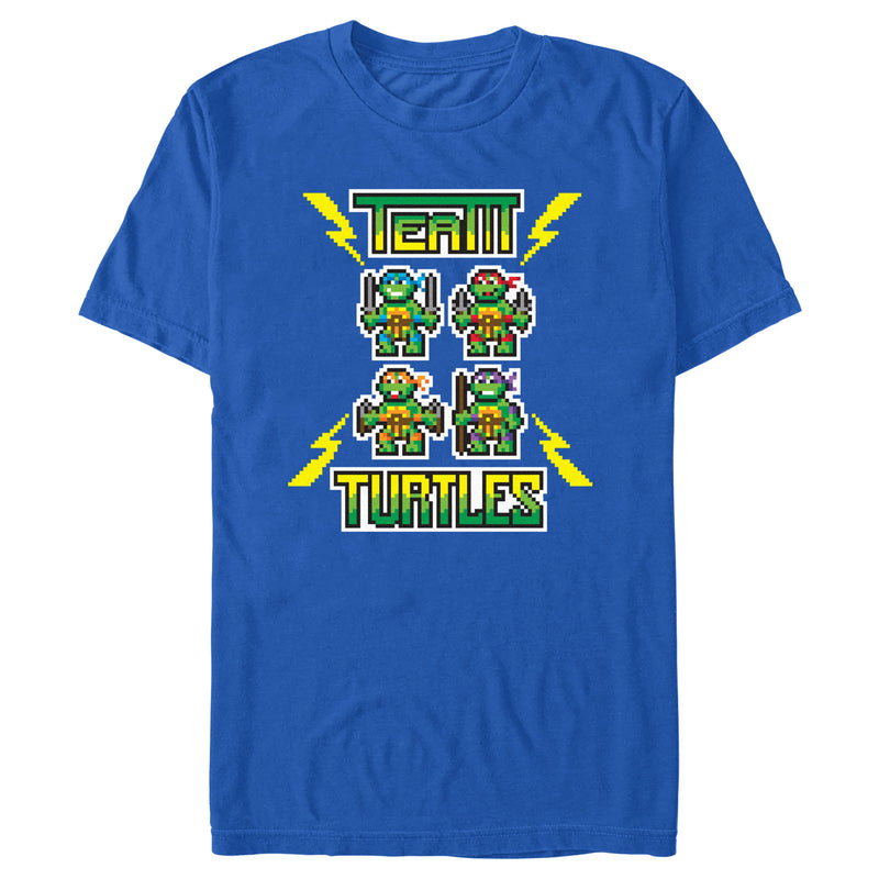 Men's Teenage Mutant Ninja Turtles 8-Bit Team Turtles T-Shirt