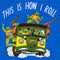 Men's Teenage Mutant Ninja Turtles This Is How I Roll Group Van T-Shirt