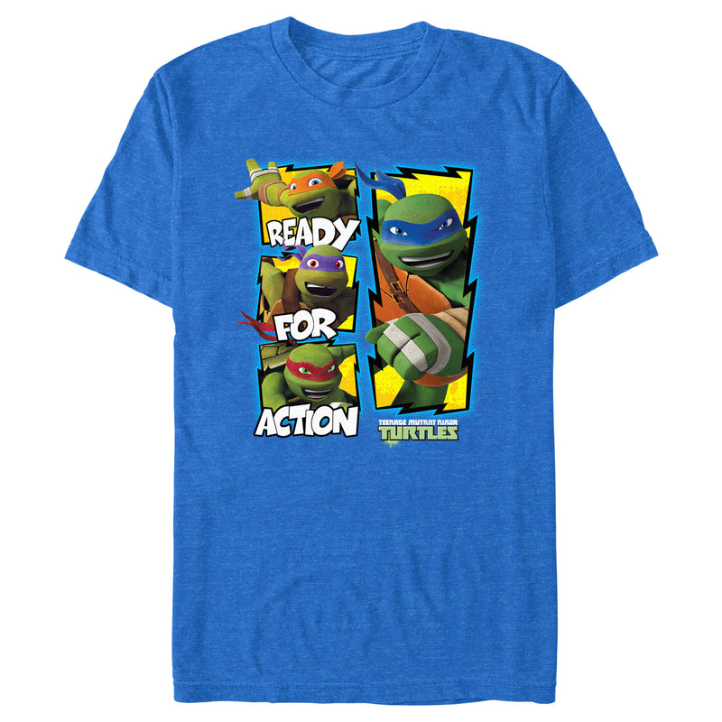 Men's Teenage Mutant Ninja Turtles Ready for Action T-Shirt