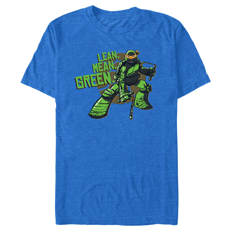 Men's Teenage Mutant Ninja Turtles Lean, Mean, Green Michelangelo T-Shirt