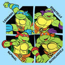 Men's Teenage Mutant Ninja Turtles Geometric Portraits T-Shirt