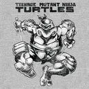 Men's Teenage Mutant Ninja Turtles Black-and-White Raphael Sketch T-Shirt