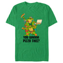 Men's Teenage Mutant Ninja Turtles You Wanna Pizza This? T-Shirt