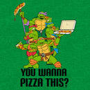 Men's Teenage Mutant Ninja Turtles You Wanna Pizza This? T-Shirt