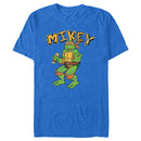 Men's Teenage Mutant Ninja Turtles Mikey Drawing T-Shirt