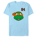 Men's Teenage Mutant Ninja Turtles Michelangelo Large Face T-Shirt