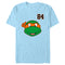 Men's Teenage Mutant Ninja Turtles Michelangelo Large Face T-Shirt