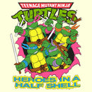 Men's Teenage Mutant Ninja Turtles Retro Heroes in a Half Shell T-Shirt