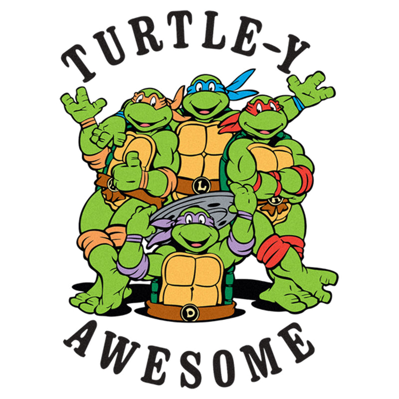 Men's Teenage Mutant Ninja Turtles Turtle-y Awesome Circle T-Shirt