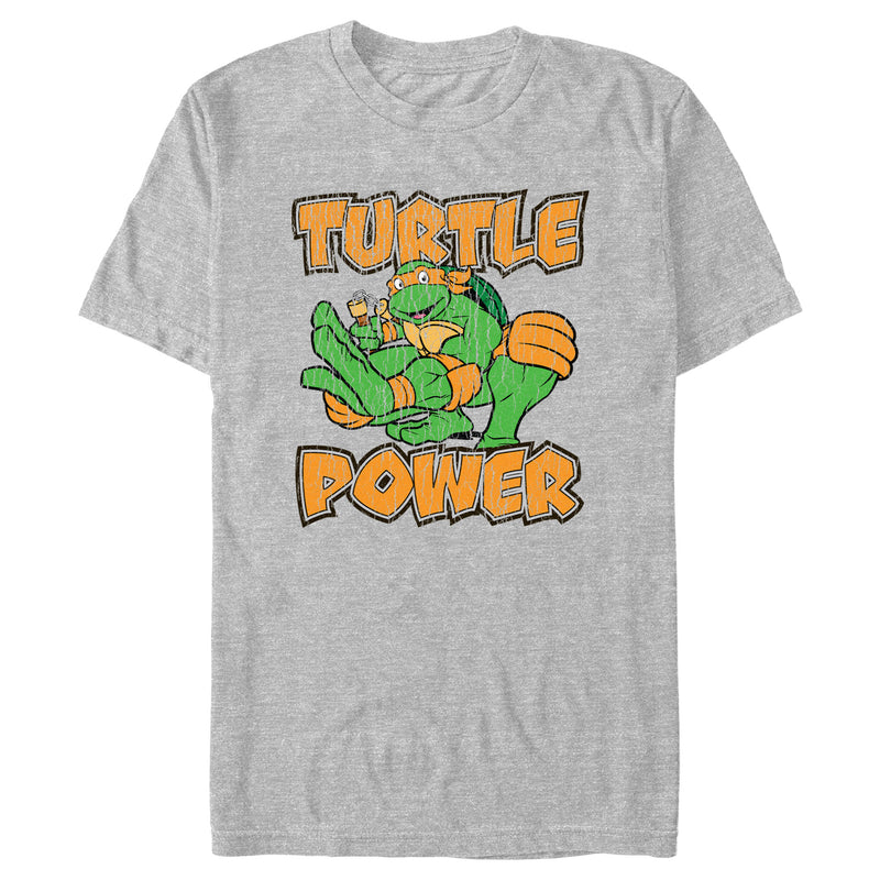 Teenage Mutant Ninja Turtles - Turtle Power - Men's Short Sleeve Graphic  T-Shirt