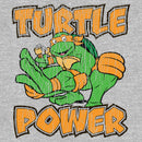 Men's Teenage Mutant Ninja Turtles Michelangelo Turtle Power T-Shirt