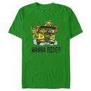 Men's Teenage Mutant Ninja Turtles Wanna Ride? Group Van T-Shirt