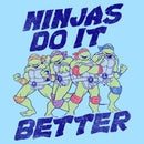 Men's Teenage Mutant Ninja Turtles Ninjas Do It Better T-Shirt