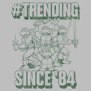 Men's Teenage Mutant Ninja Turtles Distressed Trending Since '84 T-Shirt