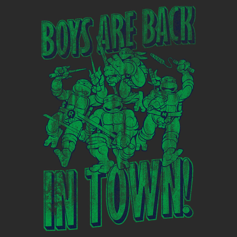 Men's Teenage Mutant Ninja Turtles Distressed Boys Are Back in Town! T-Shirt