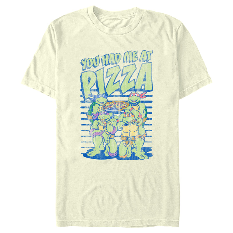 Men's Teenage Mutant Ninja Turtles Distressed You Had Me at Pizza T-Shirt