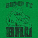 Men's Teenage Mutant Ninja Turtles Distressed Leonardo Bump It Bro T-Shirt