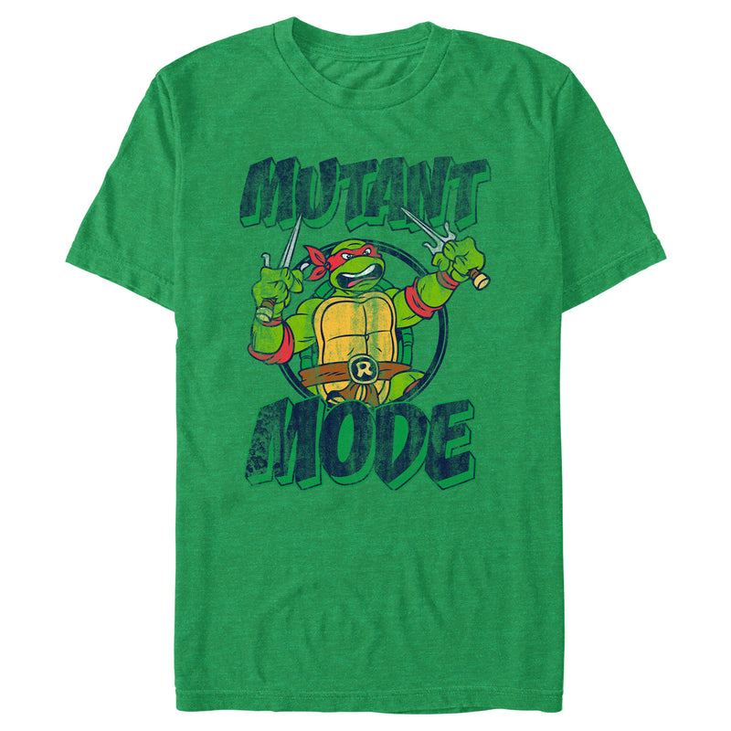 Men's Teenage Mutant Ninja Turtles Distressed Raphael Mutant Mode T-Shirt