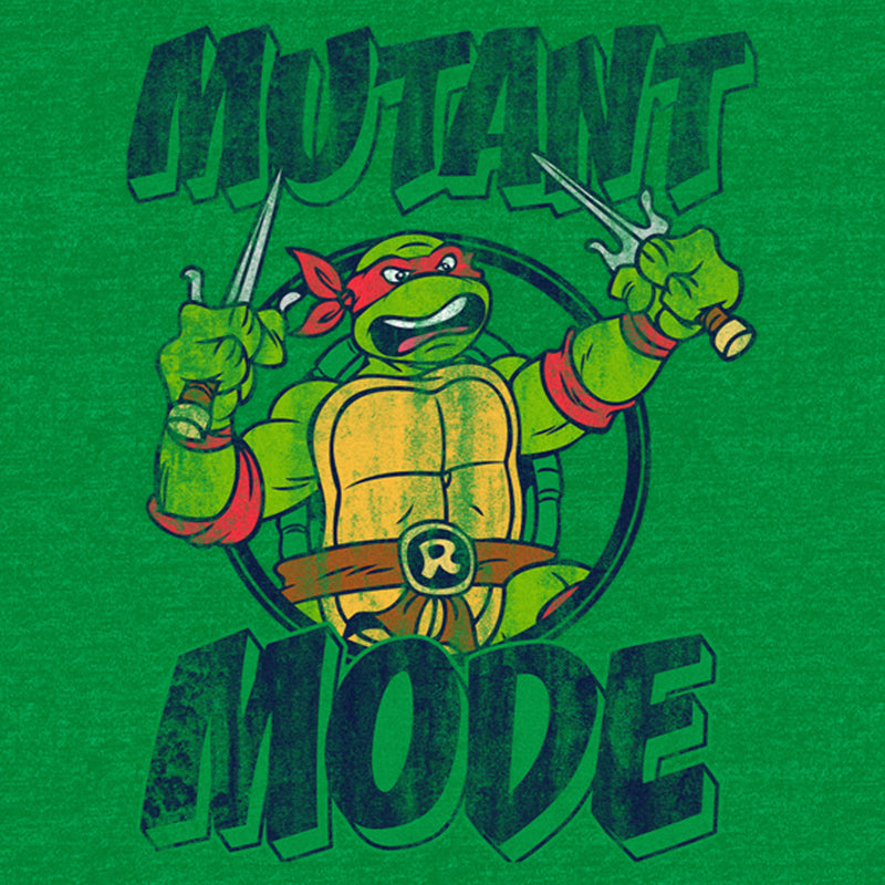 Men's Teenage Mutant Ninja Turtles Distressed Raphael Mutant Mode T-Shirt