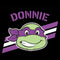 Men's Teenage Mutant Ninja Turtles Donatello Face Portrait T-Shirt