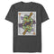 Men's Teenage Mutant Ninja Turtles City Sewer Donatello Playing Card T-Shirt